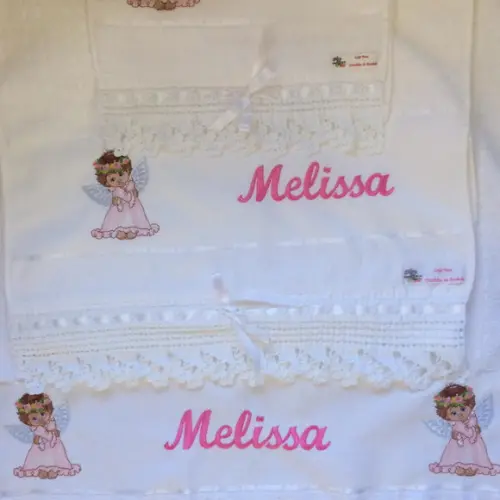 Jogo de Toalhas Personalizadas Feminino