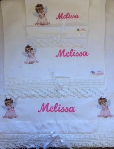 Jogo de Toalhas Personalizadas Feminino