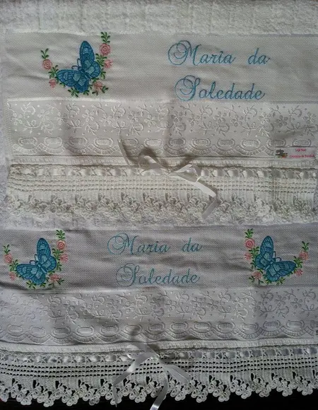 Jogo de Toalhas Personalizadas Feminino