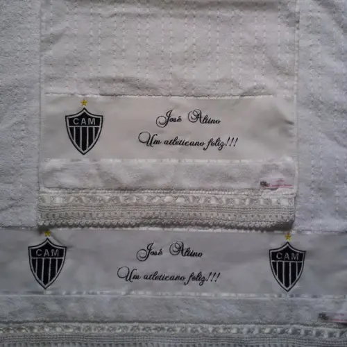 Jogo de Toalhas Personalizadas Times