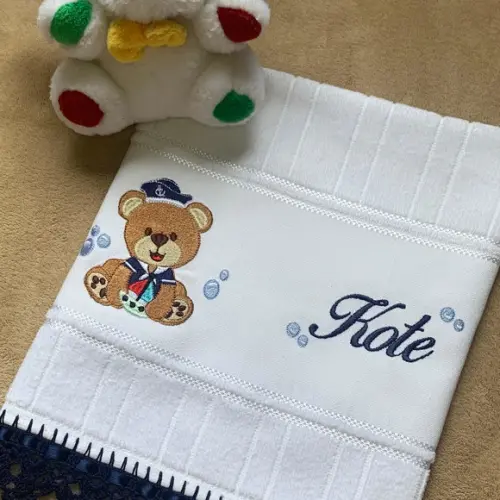 Kit 8 Toalhinhas Bordadas