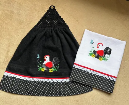 Kit Bate Mão e Pano de Prato