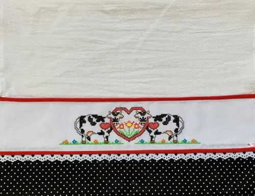Kit de Bate Mão e Pano de Prato Personalizado
