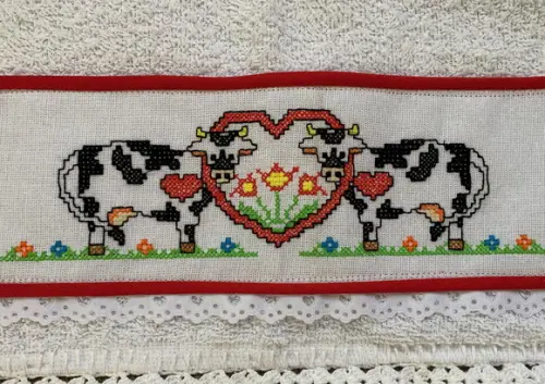 Kit de Bate Mão e Pano de Prato Personalizado