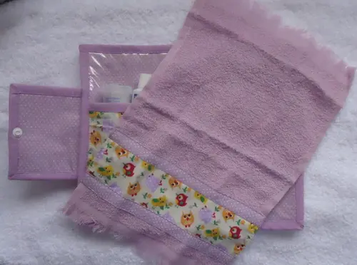 Kit de Higiene Bucal Infantil Menina sem Nome