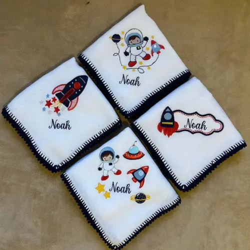 Kit Fraldas de Boca Personalizadas Espaço
