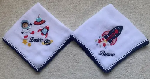 Kit Fraldas de Boca Personalizadas Espaço