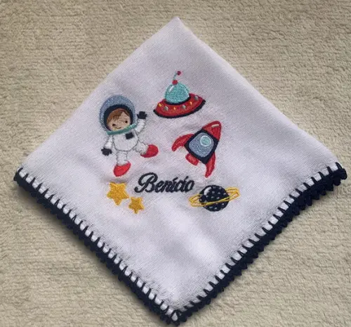 Kit Fraldas de Boca Personalizadas Espaço