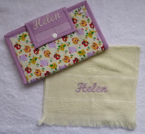 Kit Higiene Bucal Personalizado Feminino Infantil