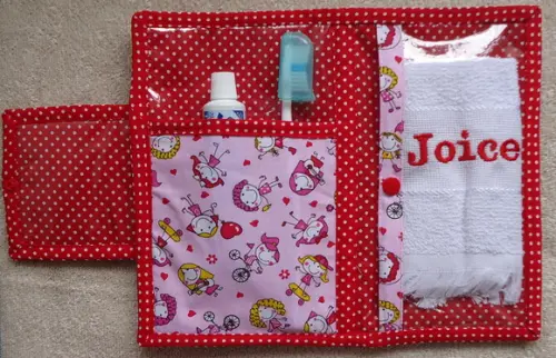 Kit Higiene Bucal Personalizado Infantil Menina