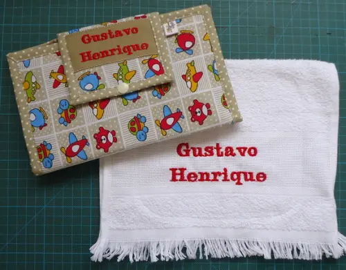 Kit Higiene Bucal Personalizado Menino