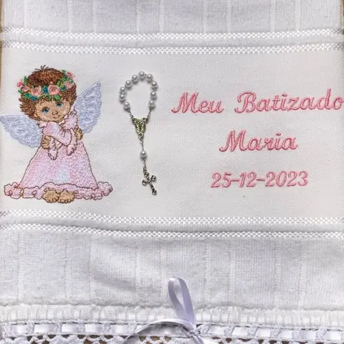 Kit para Batizado 5 Toalhinhas