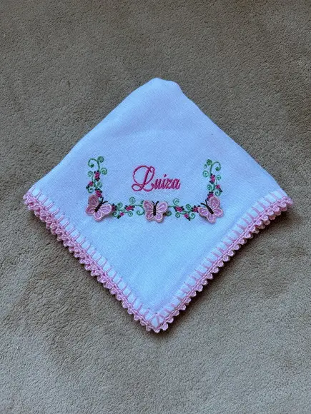 Kit para Bebê Personalizado Toalha e Fralda de Boca