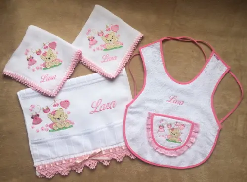 Kit para Bebê Personalizado Ursa
