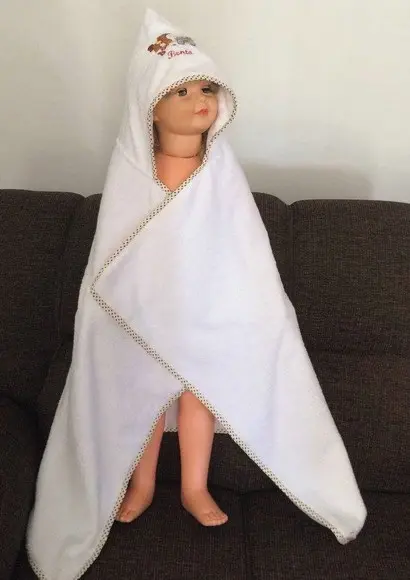 Kit para Bebê Toalha de Banho e Fralda de Boca