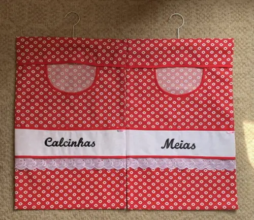 Kit Porta Calcinhas e Porta Meias