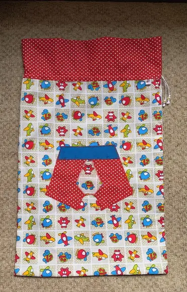 Kit Porta Cuecas e Meias Infantil para Viagem
