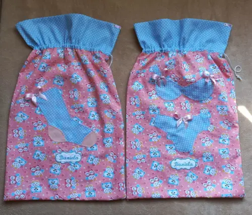 Kit Porta Lingerie e Porta Meias