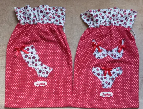 Kit Porta Lingerie e Porta Meias