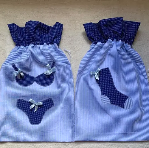 Kit Porta Lingerie e Porta Meias