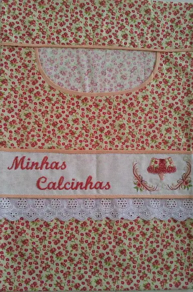 Porta Calcinhas Floral