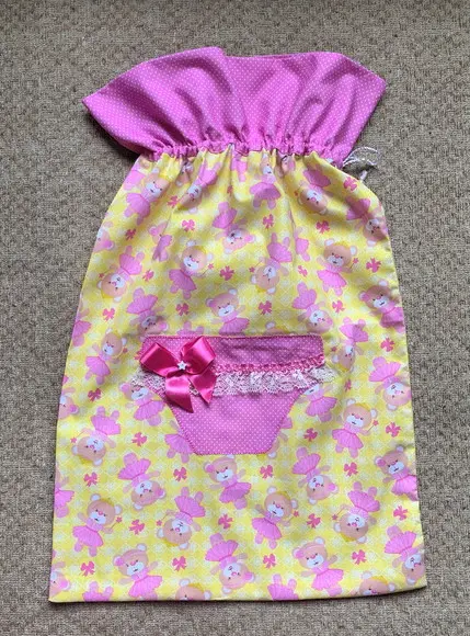 Porta Calcinhas Infantil para Viagem