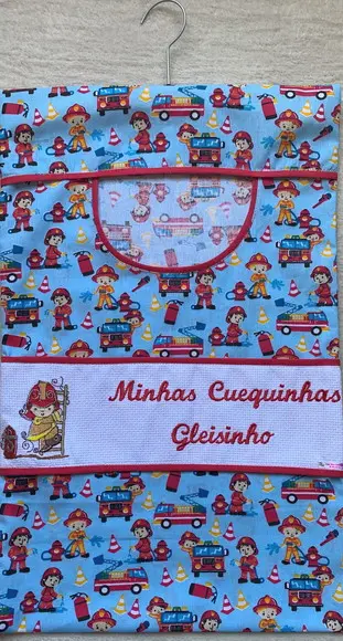Porta Cuecas Infantil Bombeiros
