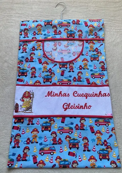 Porta Cuecas Infantil Bombeiros