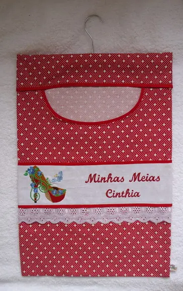 Porta Meias Adulto Feminino Personalizado