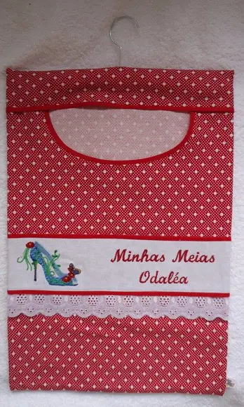 Porta Meias Adulto Feminino de Guarda Roupa