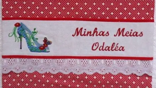 Porta Meias Adulto Feminino de Guarda Roupa