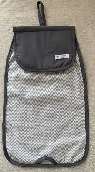 Puxa Saco Cinza Chevron