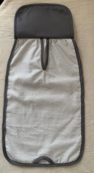 Puxa Saco Cinza Chevron