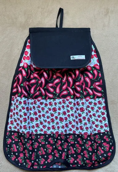 Puxa Saco de Patchwork Pimentas