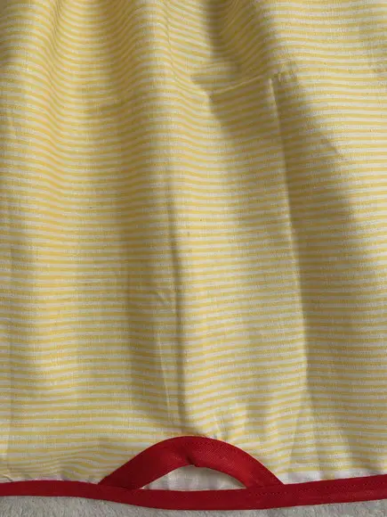 Puxa Saco sem Elástico Amarelo e Vermelho