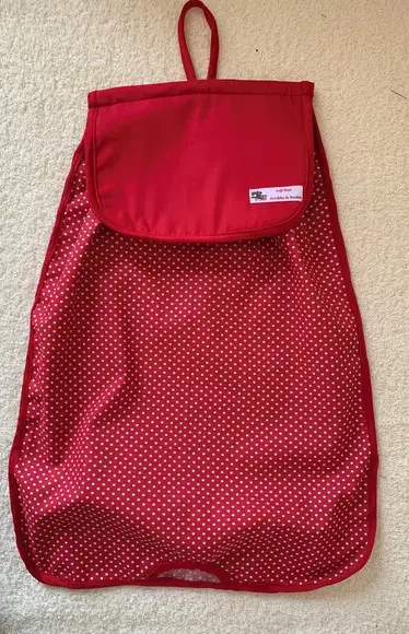 Puxa Saco sem Elástico Vermelho de Poás Branco Médios