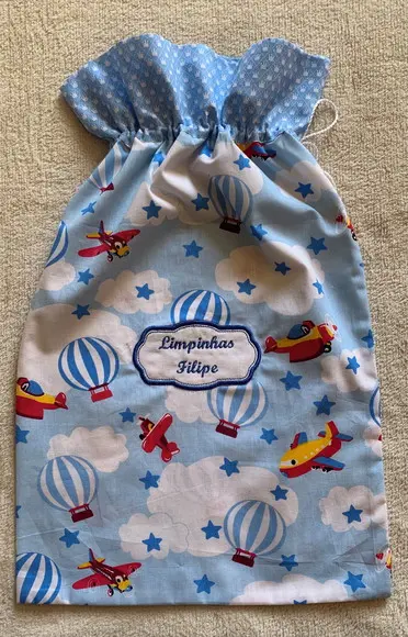 Saquinho Limpinhas Grande Infantil