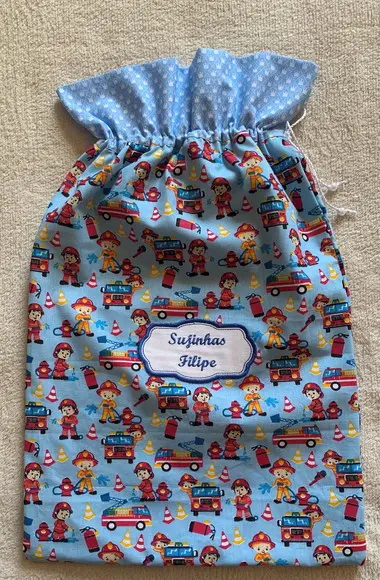 Saquinho Sujinhas Grande Infantil