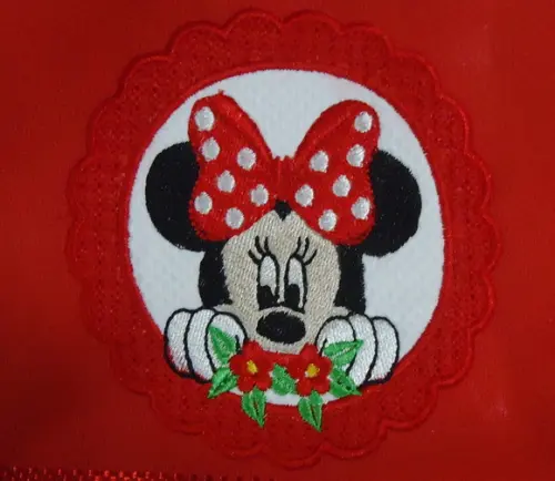 Toalha Bordada Minnie