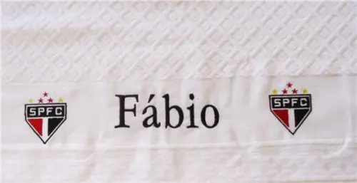 Toalha de Banho Bordada Times