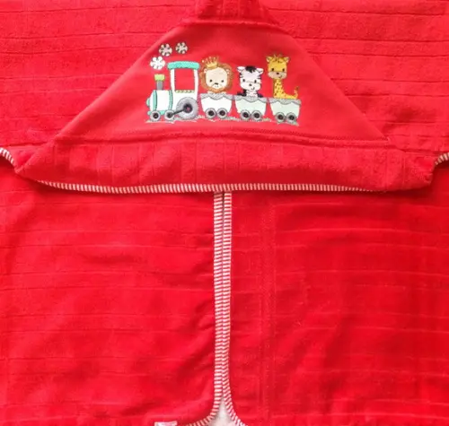 Toalha de Banho Infantil Bordada