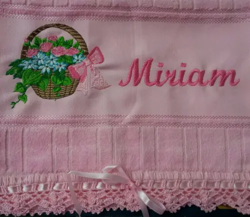 Toalha De Lavabo Personalizada Adulto