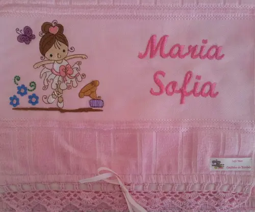 Toalha Escolar Menina