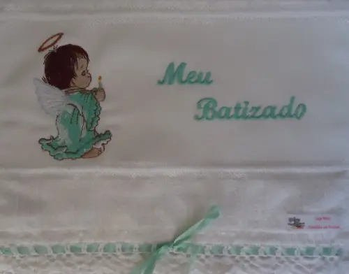 Toalha para Batizado Menino