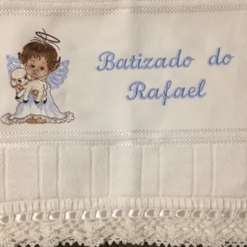Toalha para Batizado Menino