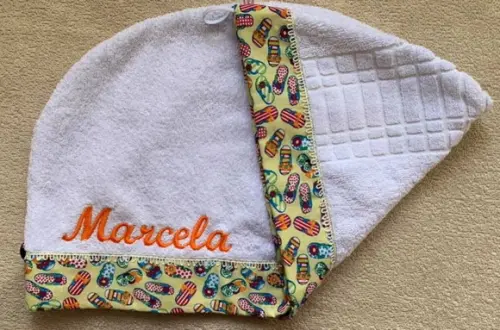 Toalha para cabelo (super absorvente)