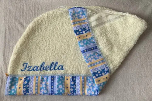 Toalha para cabelo personalizada
