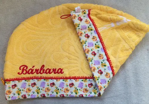 Toalha para Cabelo Personalizada