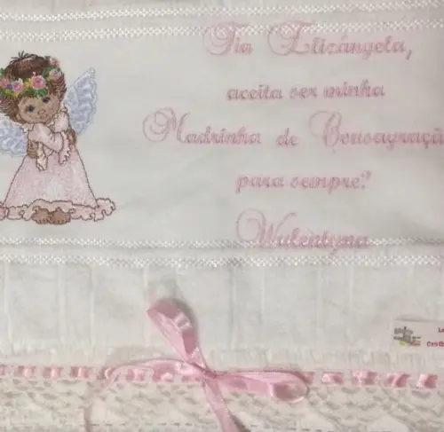 Toalhinha Convite para Padrinhos