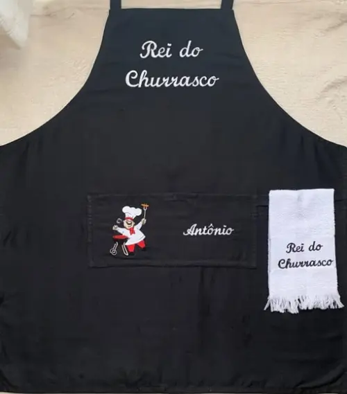 Avental o Rei do Churrasco